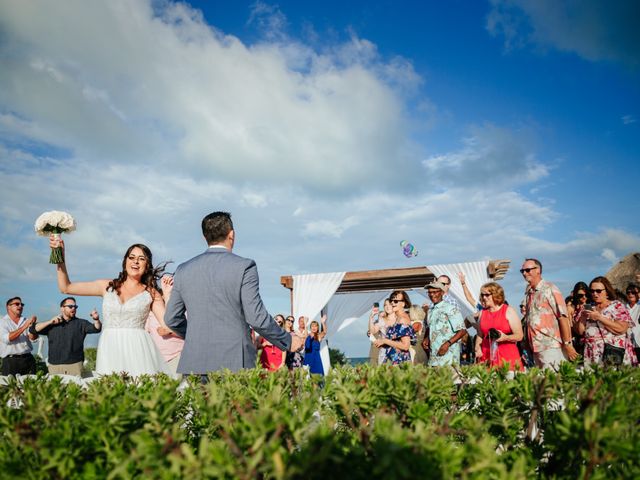 La boda de Colt y Sabrina en Puerto Aventuras, Quintana Roo 51
