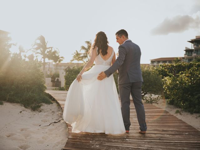 La boda de Colt y Sabrina en Puerto Aventuras, Quintana Roo 71