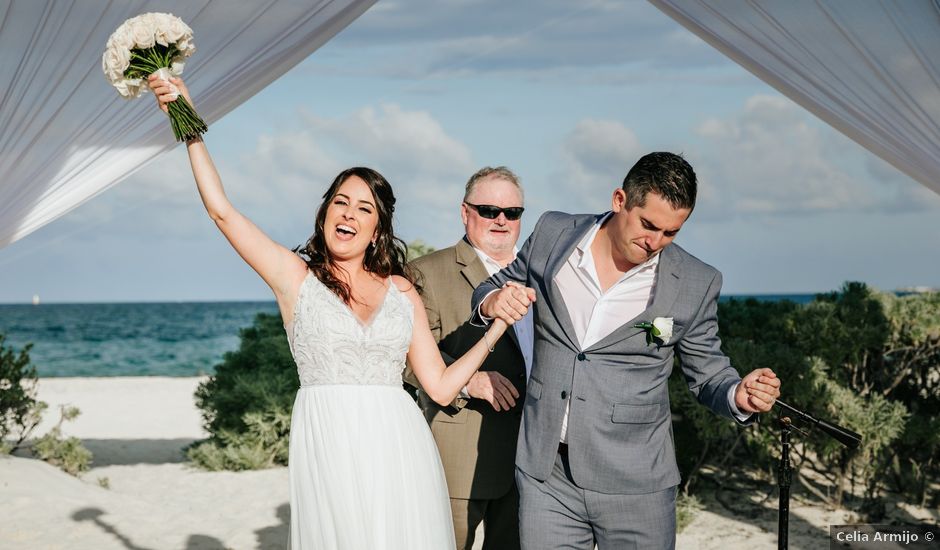 La boda de Colt y Sabrina en Puerto Aventuras, Quintana Roo