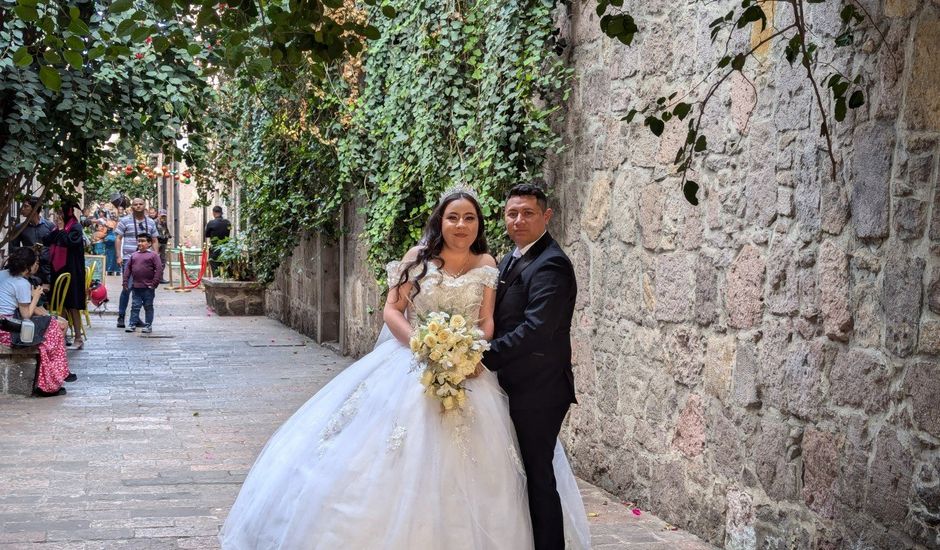 La boda de Diego Reyes y Andrea Carranza en Morelia, Michoacán