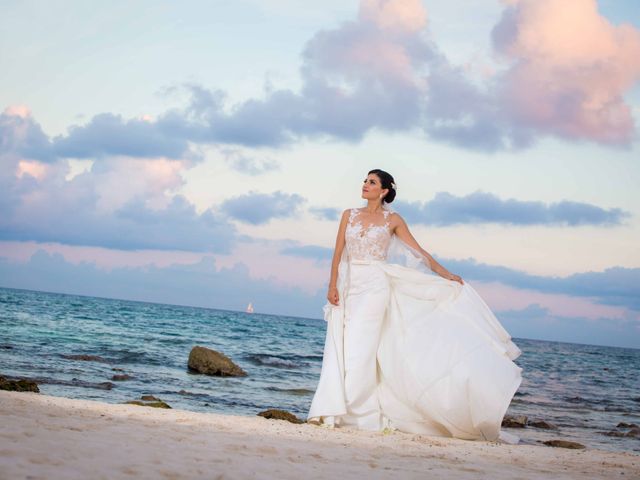 La boda de Said y Nydia en Puerto Aventuras, Quintana Roo 16
