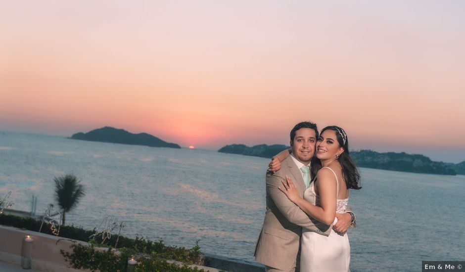 La boda de Sebastián y Rocío en Acapulco, Guerrero