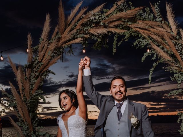 La boda de Abraham y Andrea en Tequesquitengo, Morelos 17