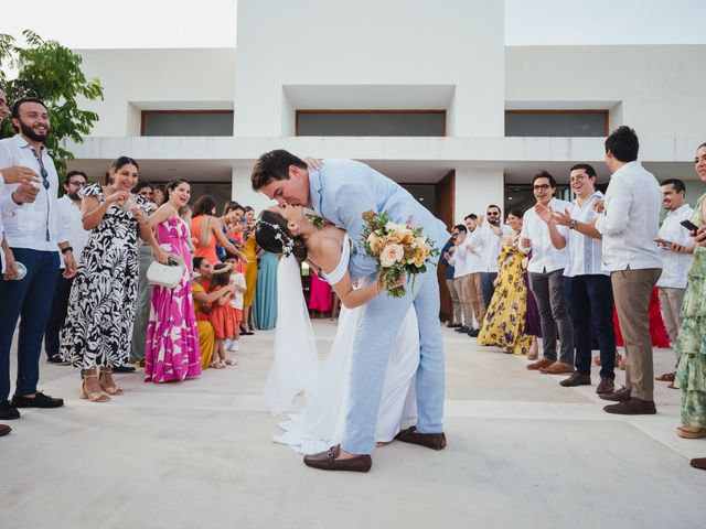 La boda de Rodrigo y Andrea en Telchac Puerto, Yucatán 1