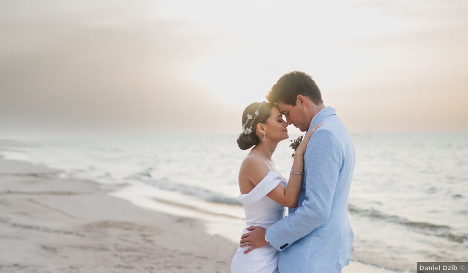 La boda de Rodrigo y Andrea en Telchac Puerto, Yucatán