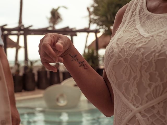 La boda de Vernon y Larena en Playa del Carmen, Quintana Roo 2