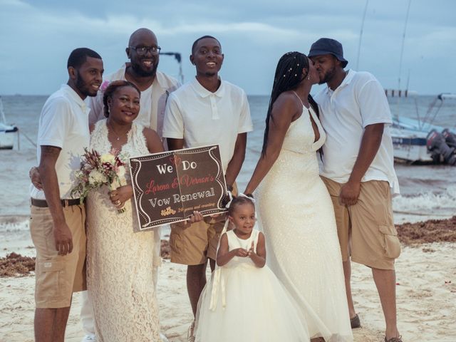 La boda de Vernon y Larena en Playa del Carmen, Quintana Roo 6