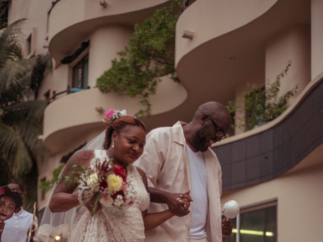 La boda de Vernon y Larena en Playa del Carmen, Quintana Roo 17