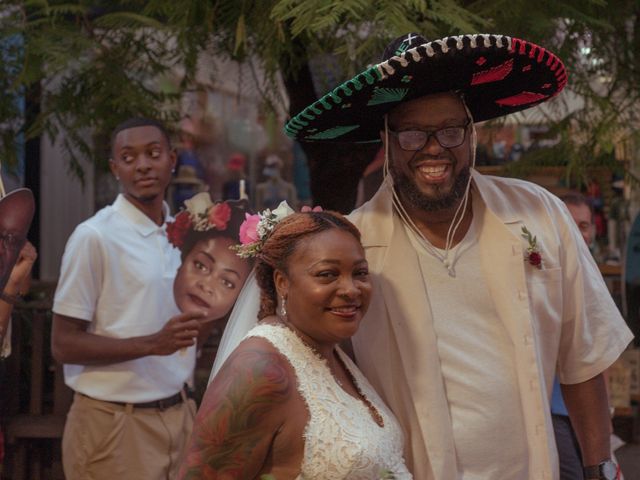 La boda de Vernon y Larena en Playa del Carmen, Quintana Roo 22