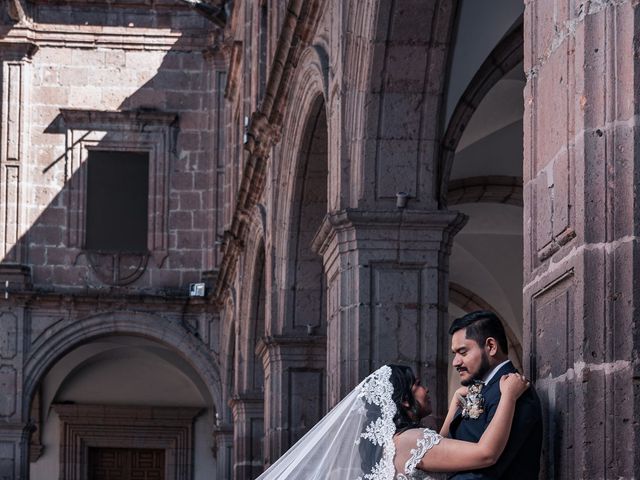 La boda de Emilio y Andrea en Morelia, Michoacán 12