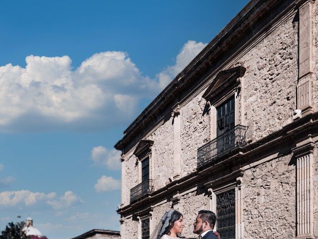 La boda de Emilio y Andrea en Morelia, Michoacán 13