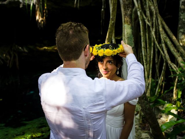 La boda de David y Daphne en Puerto Aventuras, Quintana Roo 11