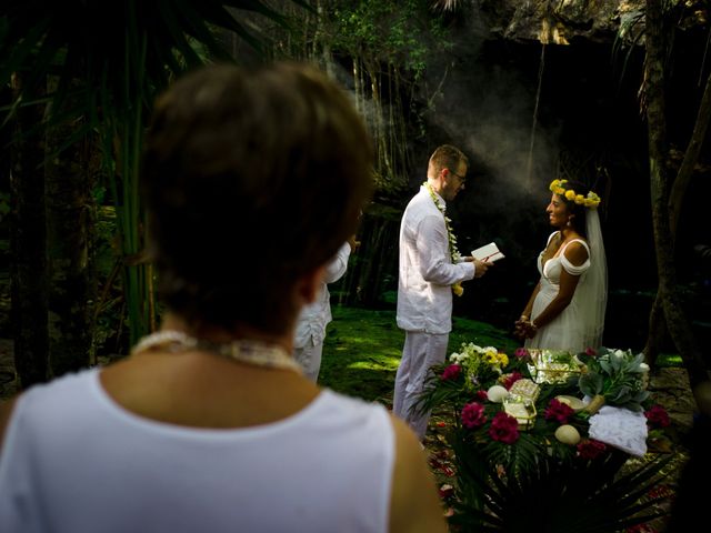 La boda de David y Daphne en Puerto Aventuras, Quintana Roo 17