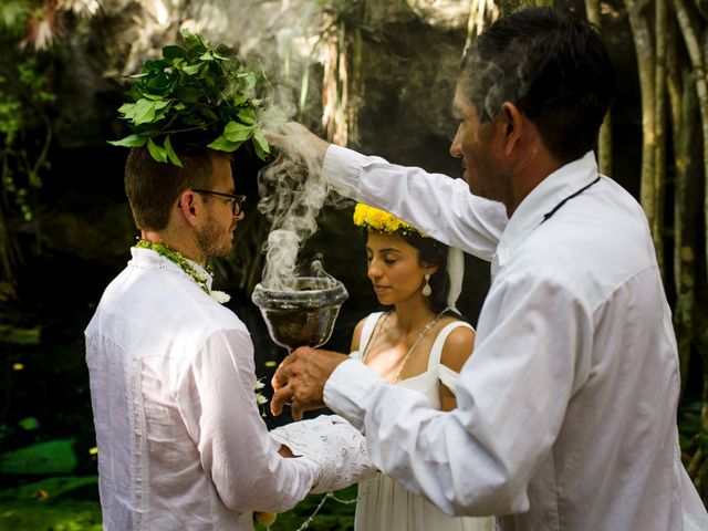 La boda de David y Daphne en Puerto Aventuras, Quintana Roo 22