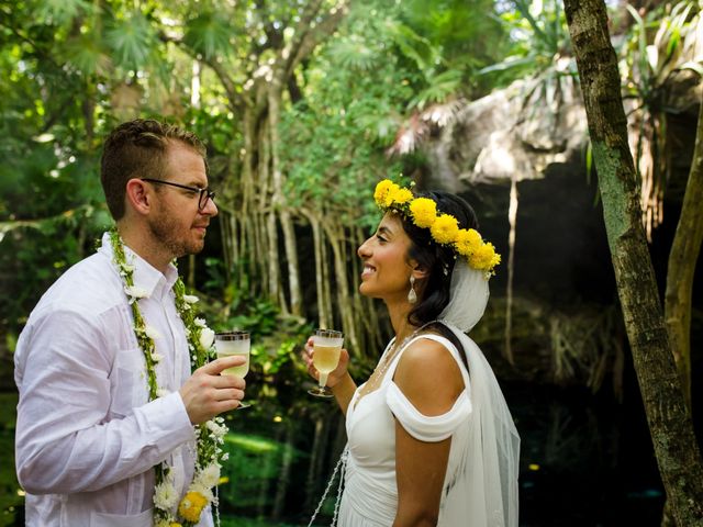La boda de David y Daphne en Puerto Aventuras, Quintana Roo 26