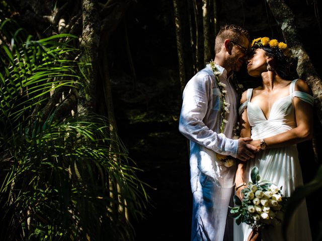 La boda de David y Daphne en Puerto Aventuras, Quintana Roo 37