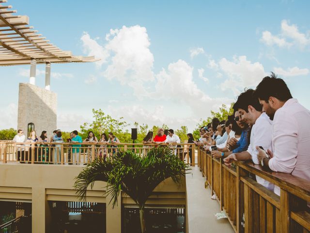 La boda de Daniel y María en Playa del Carmen, Quintana Roo 35