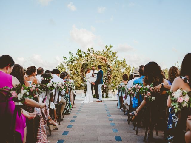 La boda de Daniel y María en Playa del Carmen, Quintana Roo 47