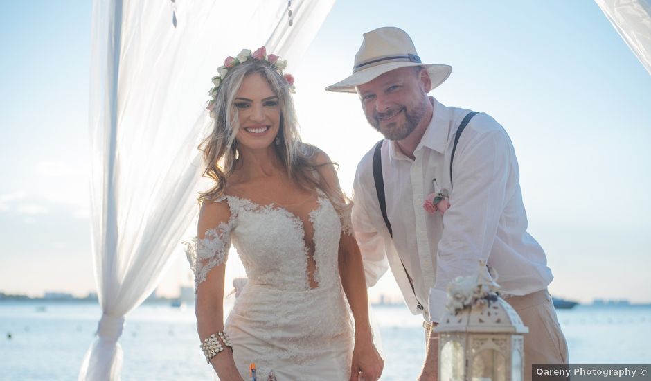La boda de Diego y Jaqueline en Puerto Aventuras, Quintana Roo