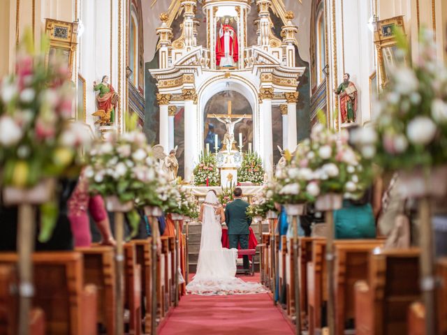 La boda de Edgar y Brenda en Tepotzotlán, Estado México 35