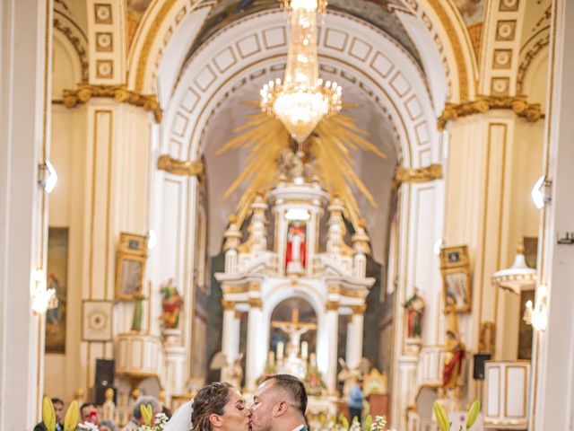 La boda de Edgar y Brenda en Tepotzotlán, Estado México 1