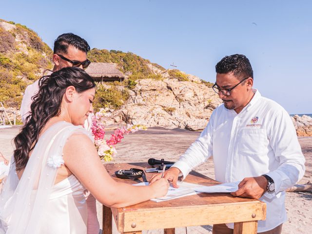 La boda de Anahí y Alex en Puerto Escondido, Oaxaca 15