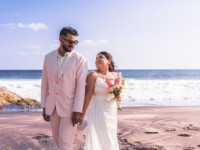 La boda de Anahí y Alex en Puerto Escondido, Oaxaca 23