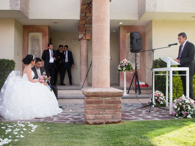 La boda de Ángel y Estefanía en Purísima del Rincón, Guanajuato 17