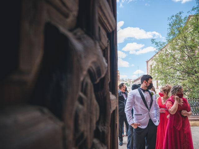 La boda de Emilio y Daniela en Guadalupe, Zacatecas 12