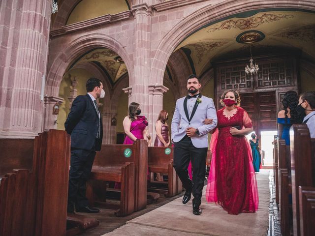 La boda de Emilio y Daniela en Guadalupe, Zacatecas 13