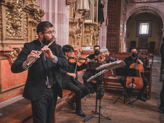 La boda de Emilio y Daniela en Guadalupe, Zacatecas 15