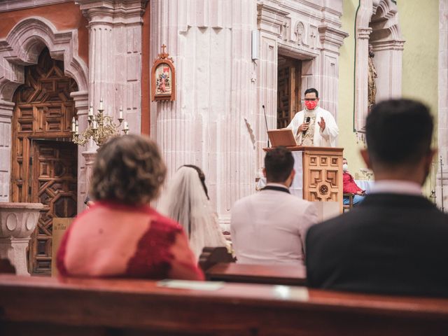 La boda de Emilio y Daniela en Guadalupe, Zacatecas 16