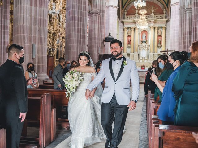 La boda de Emilio y Daniela en Guadalupe, Zacatecas 21