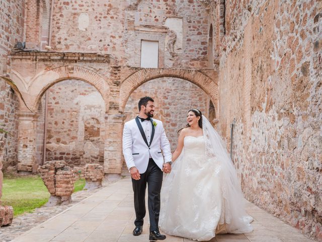 La boda de Emilio y Daniela en Guadalupe, Zacatecas 25