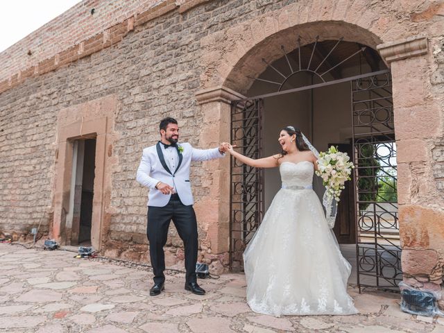 La boda de Emilio y Daniela en Guadalupe, Zacatecas 38