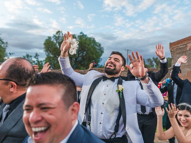 La boda de Emilio y Daniela en Guadalupe, Zacatecas 60