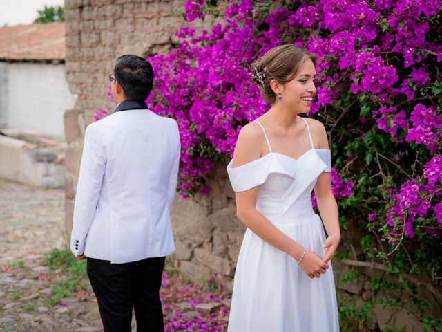 La boda de Alberto y Bellien en Toluca, Estado México 3