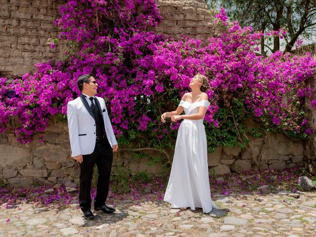 La boda de Alberto y Bellien en Toluca, Estado México 5