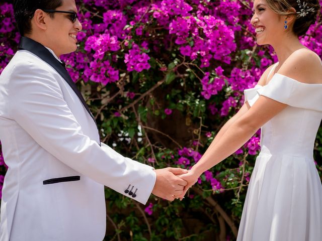 La boda de Alberto y Bellien en Toluca, Estado México 8