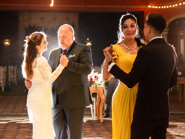 La boda de David y Lizzie en Xochimilco, Ciudad de México 167