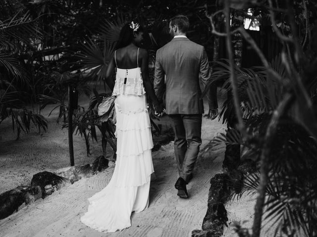 La boda de Cory y Elis en Tulum, Quintana Roo 56