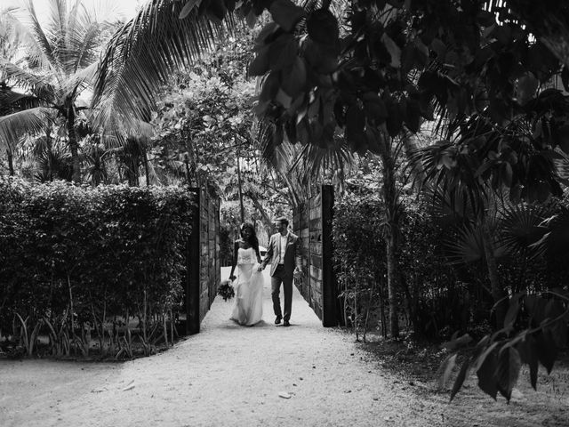 La boda de Cory y Elis en Tulum, Quintana Roo 74
