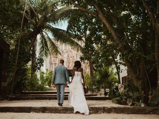 La boda de Cory y Elis en Tulum, Quintana Roo 77