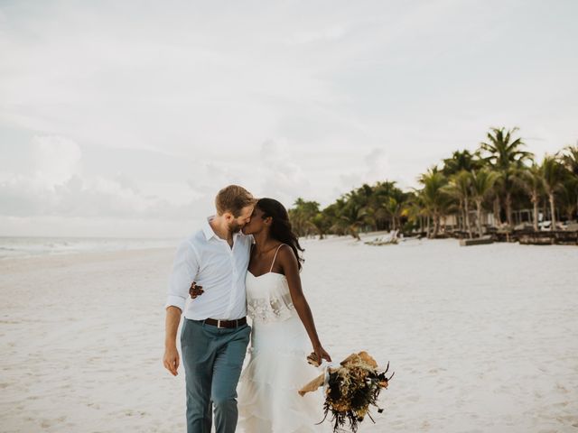 La boda de Cory y Elis en Tulum, Quintana Roo 143