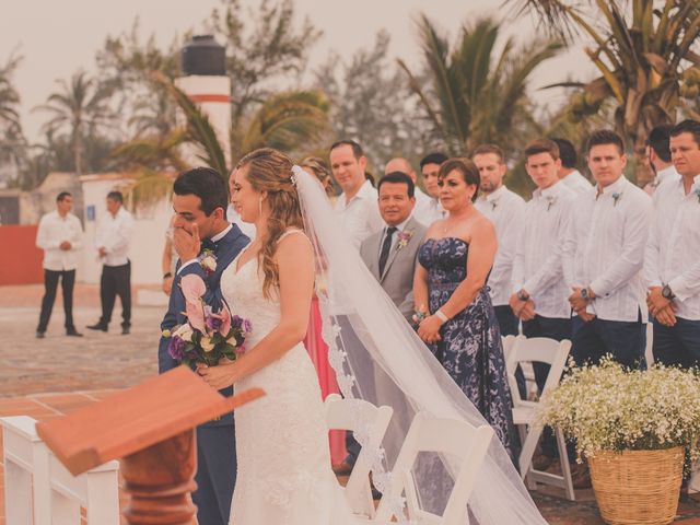 La boda de Sergio y Dayana en Tecolutla, Veracruz 39