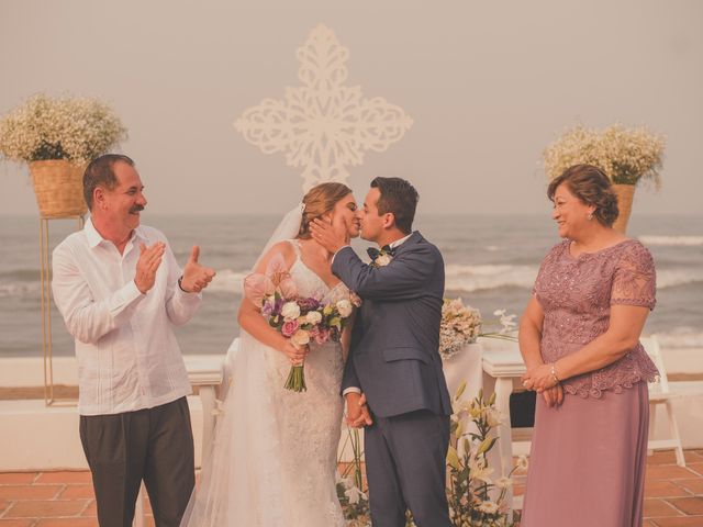 La boda de Sergio y Dayana en Tecolutla, Veracruz 61