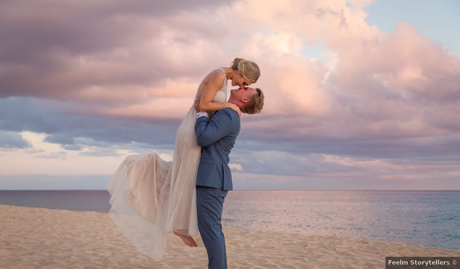 La boda de Saxton y Paige en Cabo San Lucas, Baja California Sur