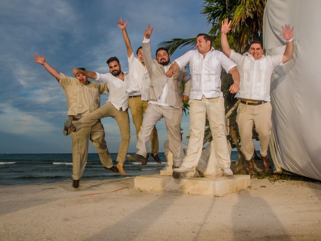 La boda de Hector  y Erika  en Playa del Carmen, Quintana Roo 3