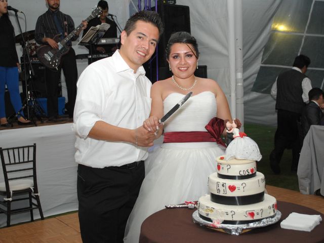 La boda de Christian y Iviance  en Tepotzotlán, Estado México 34