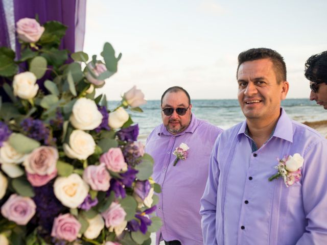 La boda de Alex y Omayra en Puerto Morelos, Quintana Roo 42